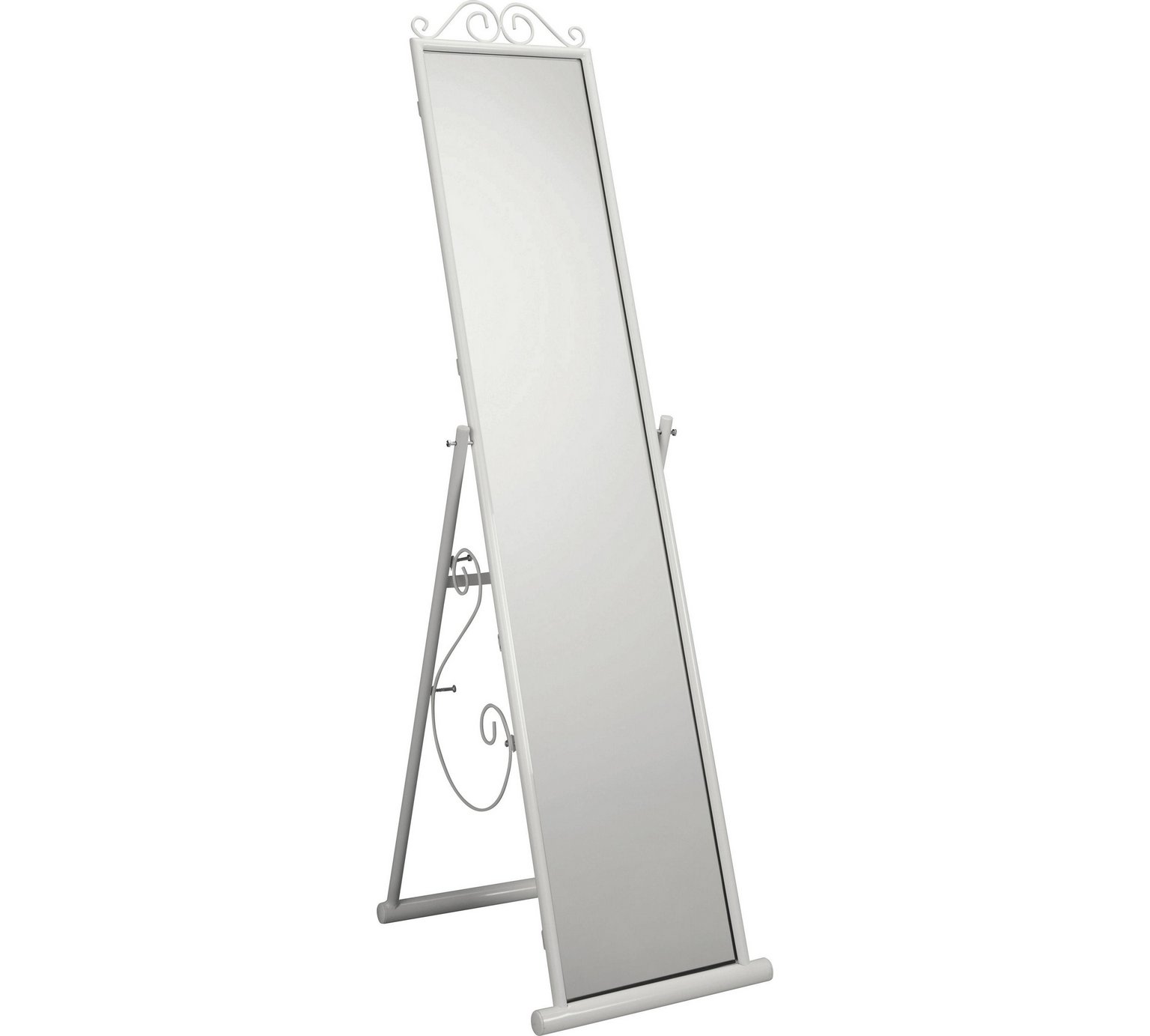 category_FO2320 - Cheval Mirror White Metal