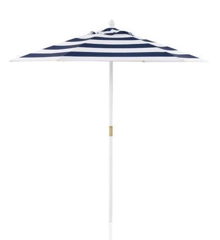 category_FO1202 - Horizontal Stripe Blue/White Umbrella