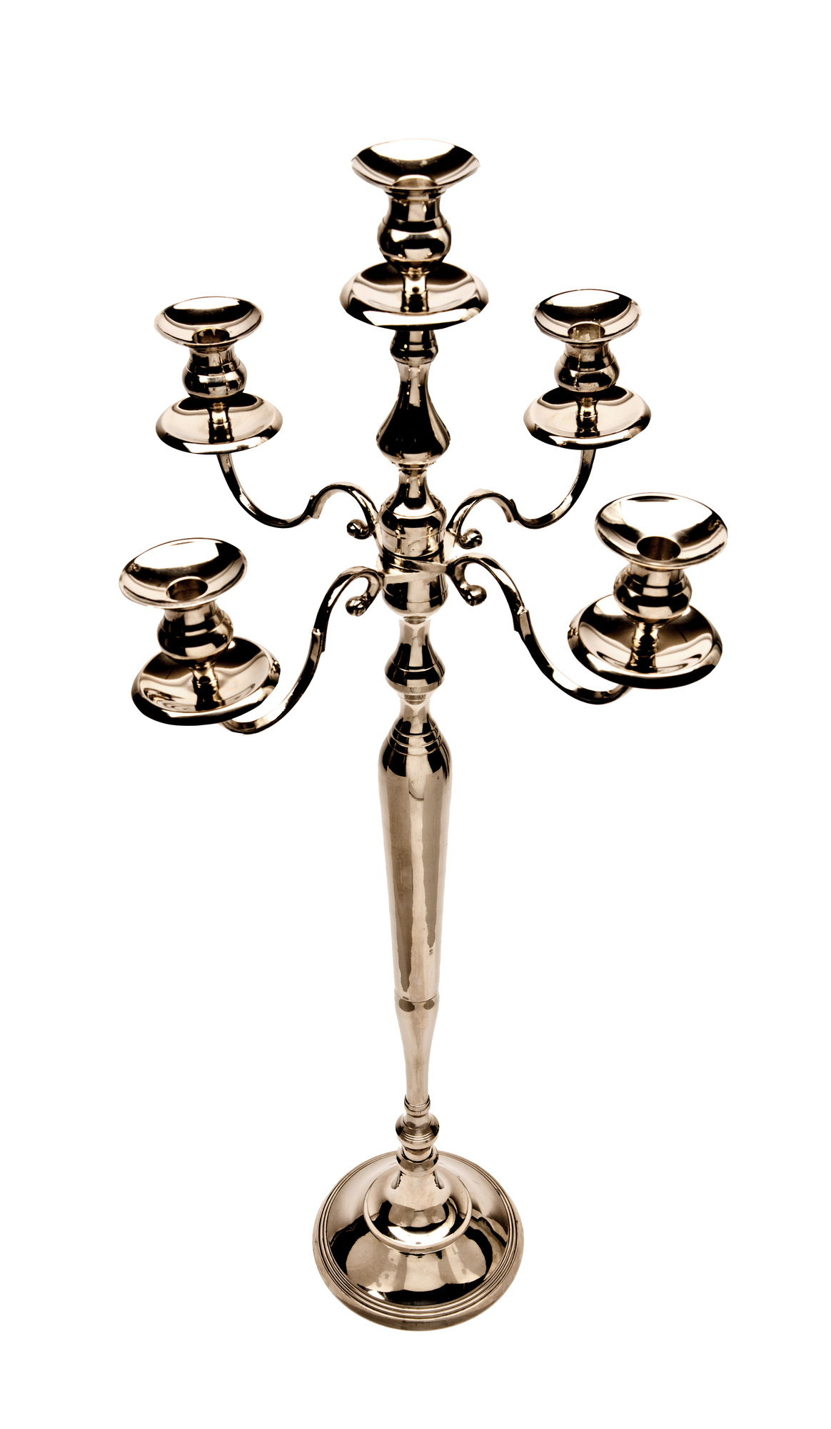 category_T1109 - Candelabra 5 Light - Silver 38.5