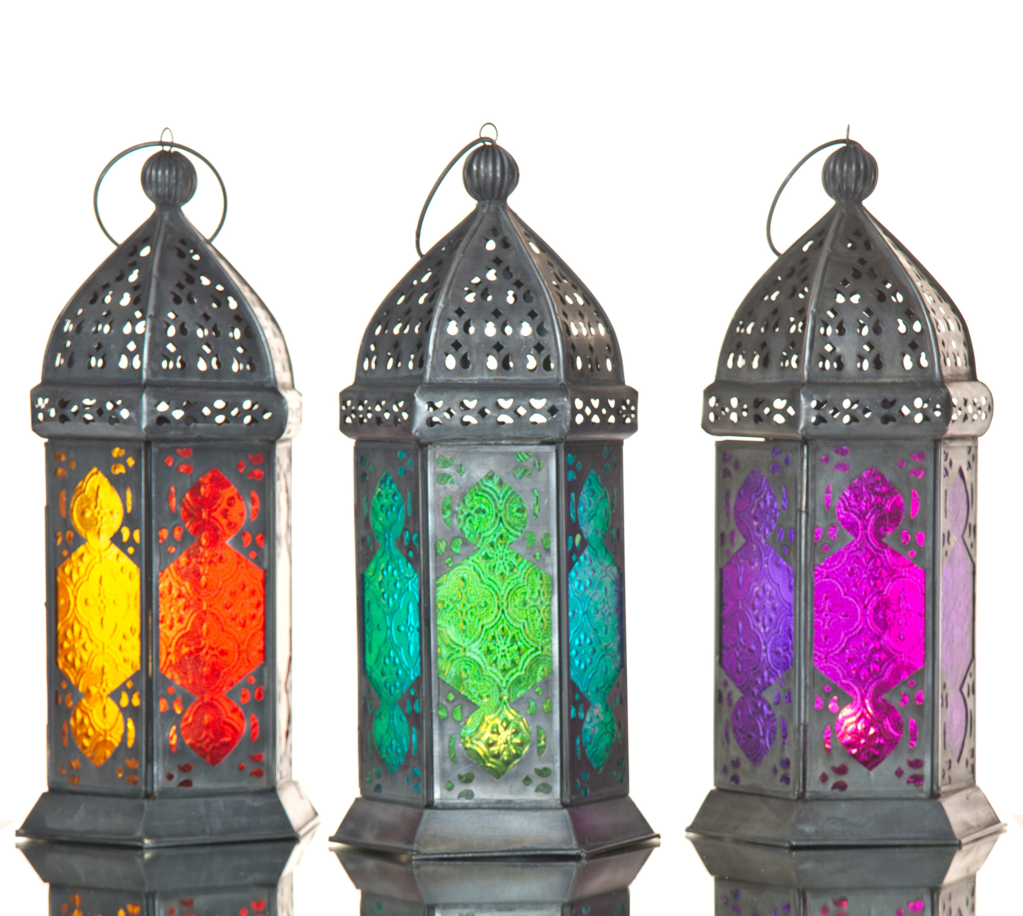category_S5555 - Moroccan Lantern Coloured - Large