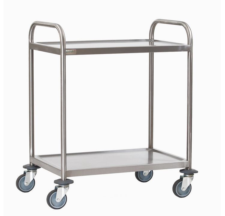 category_V2000 - Clearing Trollery S/S 2 Shelves