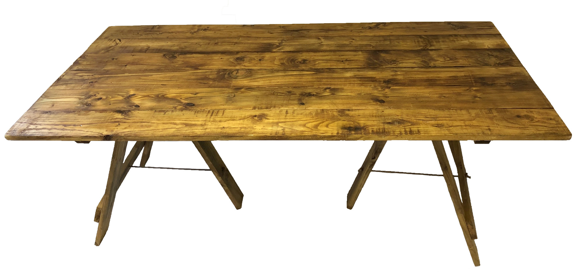 category_F2400 - Rustic Trestle Table