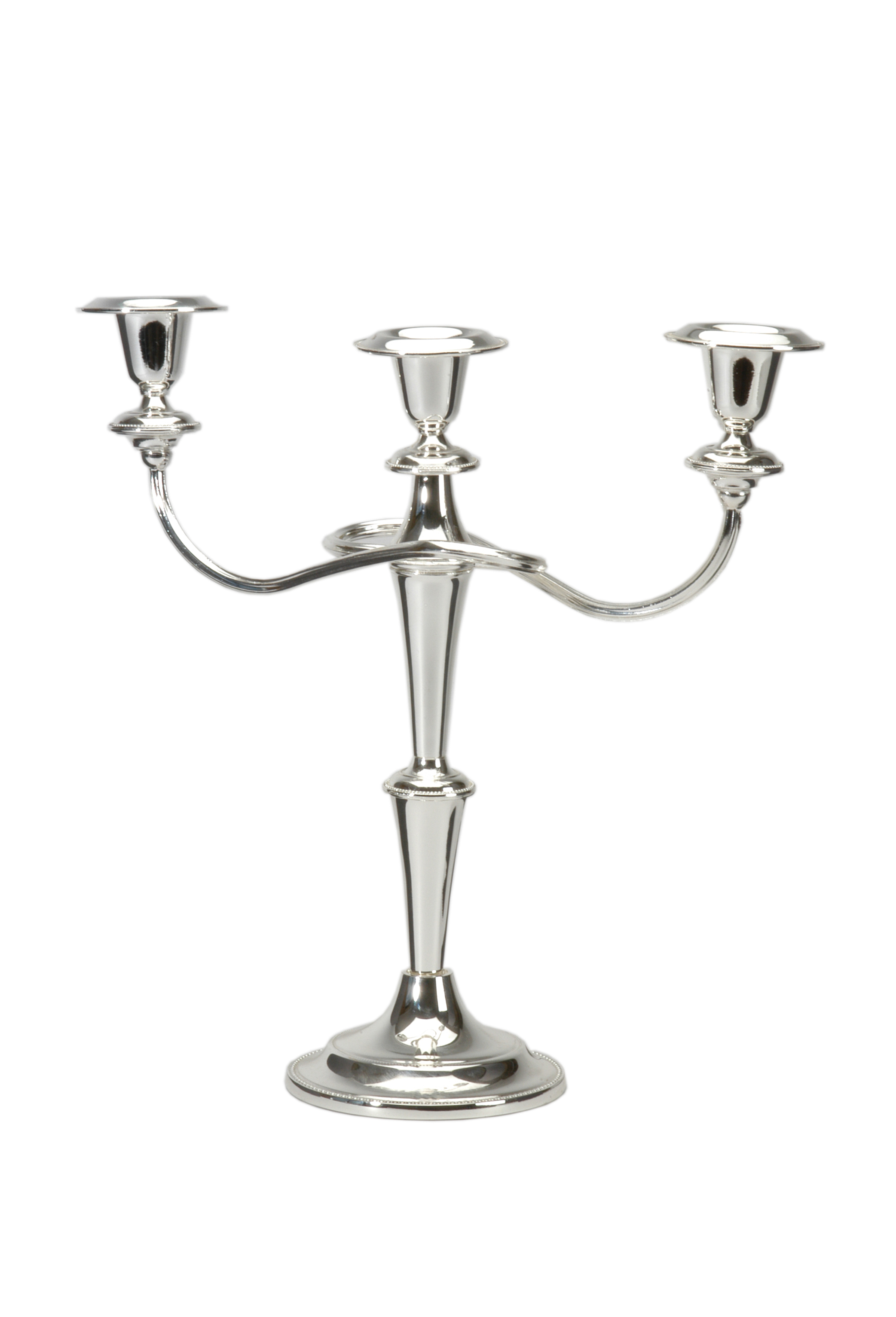 category_T1006 - Candleabra 3 light - Silver 11