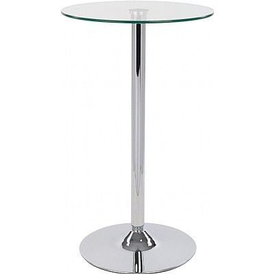 category_FO1105 - Chrome Poseur Table with Glass